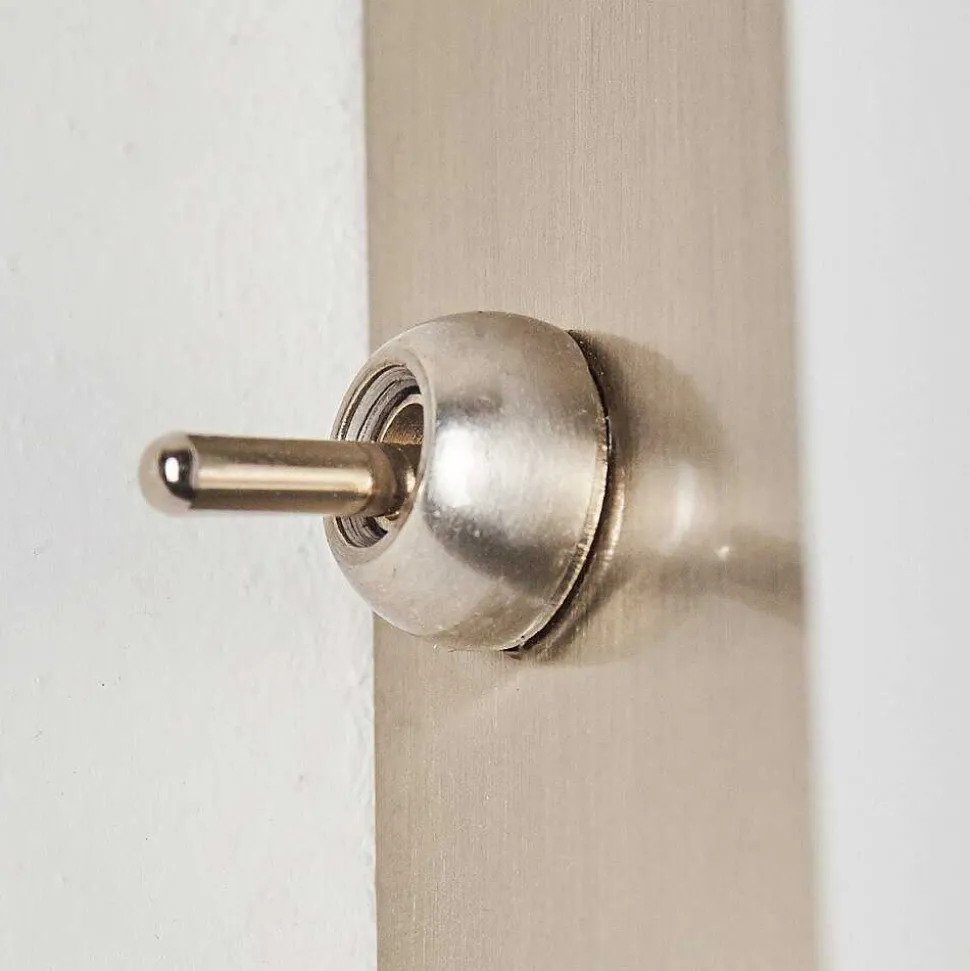 Applique Bamako Nickel Mat, 1 Lumiere