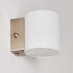 Applique Bamako Nickel Mat, 1 Lumiere