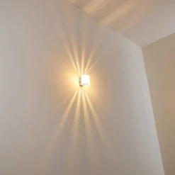 Applique Bamako Nickel Mat, 1 Lumiere