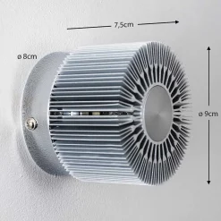 Applique Cantoni Nickel Mat, 1 Lumiere