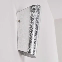 Applique Murale Acerra Argente, 1 Lumiere