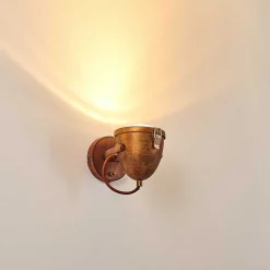 Applique Murale Butikon Rouille, 1 Lumiere