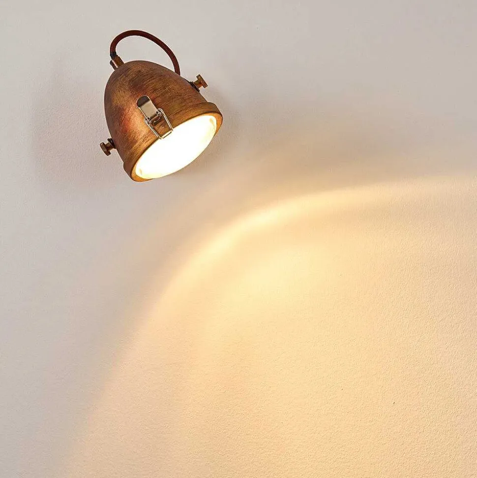 Applique Murale Butikon Rouille, 1 Lumiere