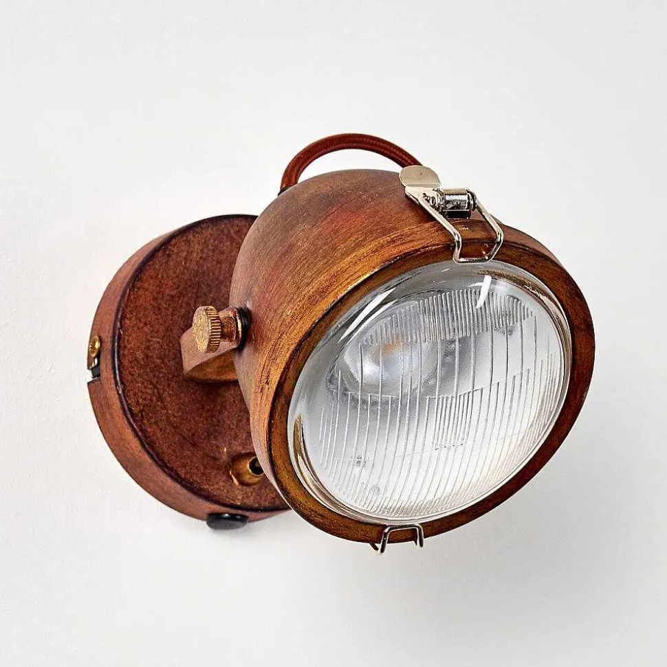 Applique Murale Butikon Rouille, 1 Lumiere