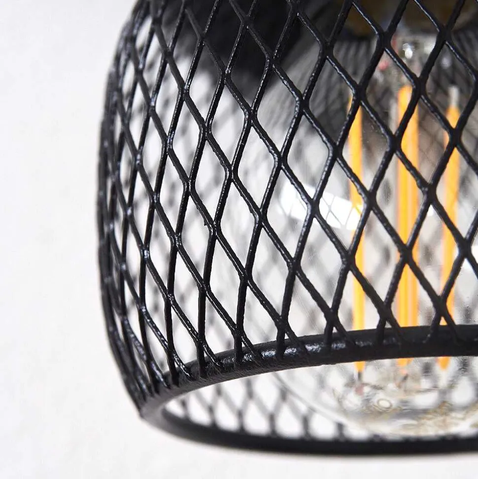 Applique Murale Cairns Vieux Laiton, Noir, 1 Lumiere