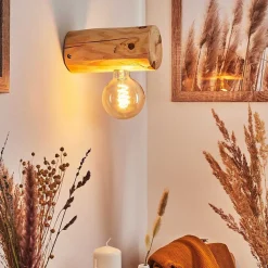 Applique Murale Canedo Brun, 1 Lumiere