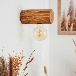 Applique Murale Canedo Brun, 1 Lumiere