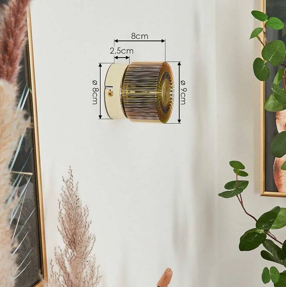 Applique Murale Cantoni Or, 1 Lumiere