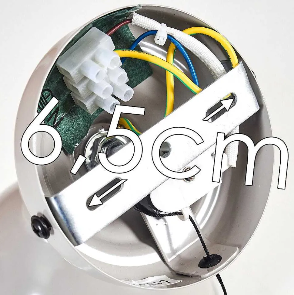 Applique Murale Catharine Gris, 1 Lumiere