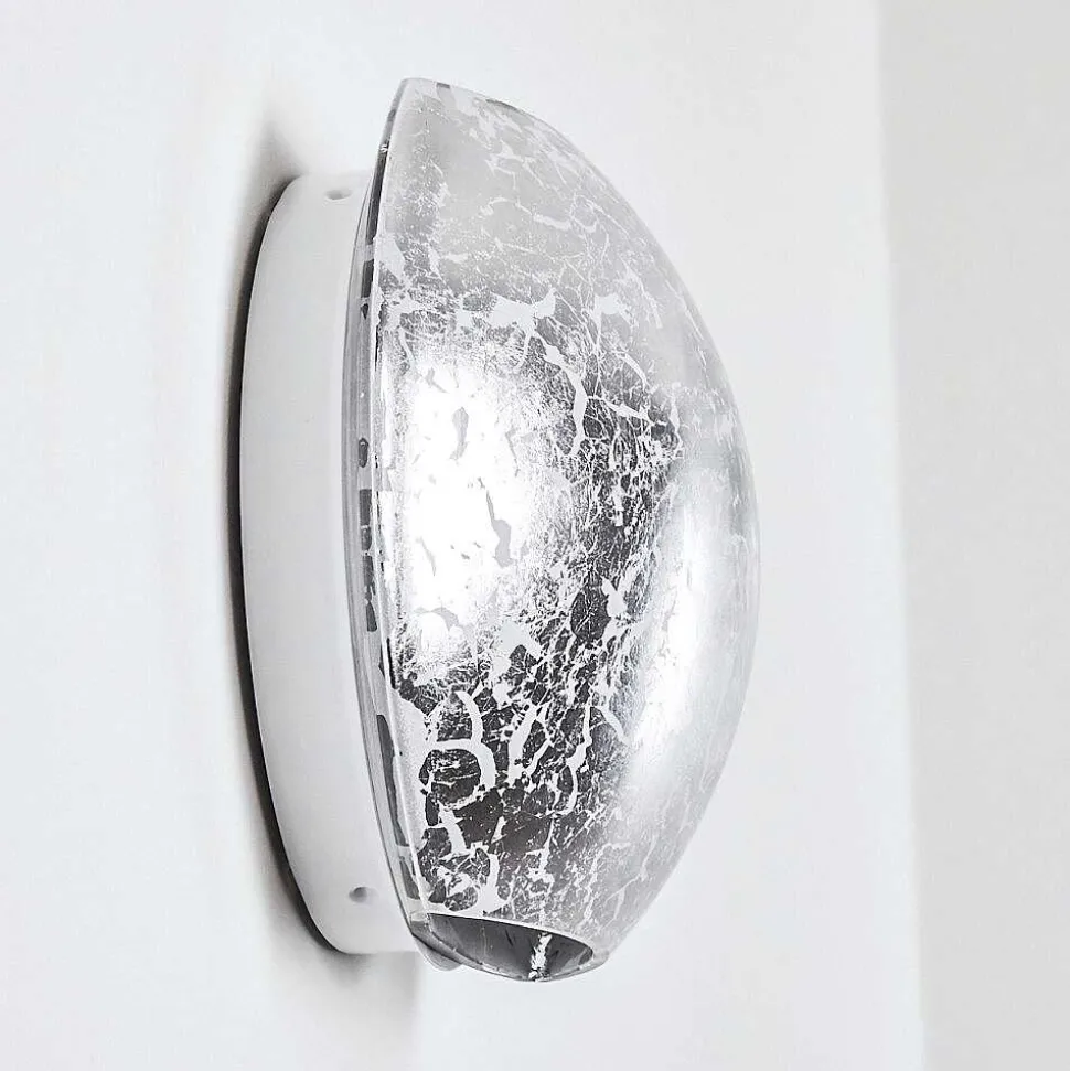 Applique Murale Concha Blanc, 1 Lumiere