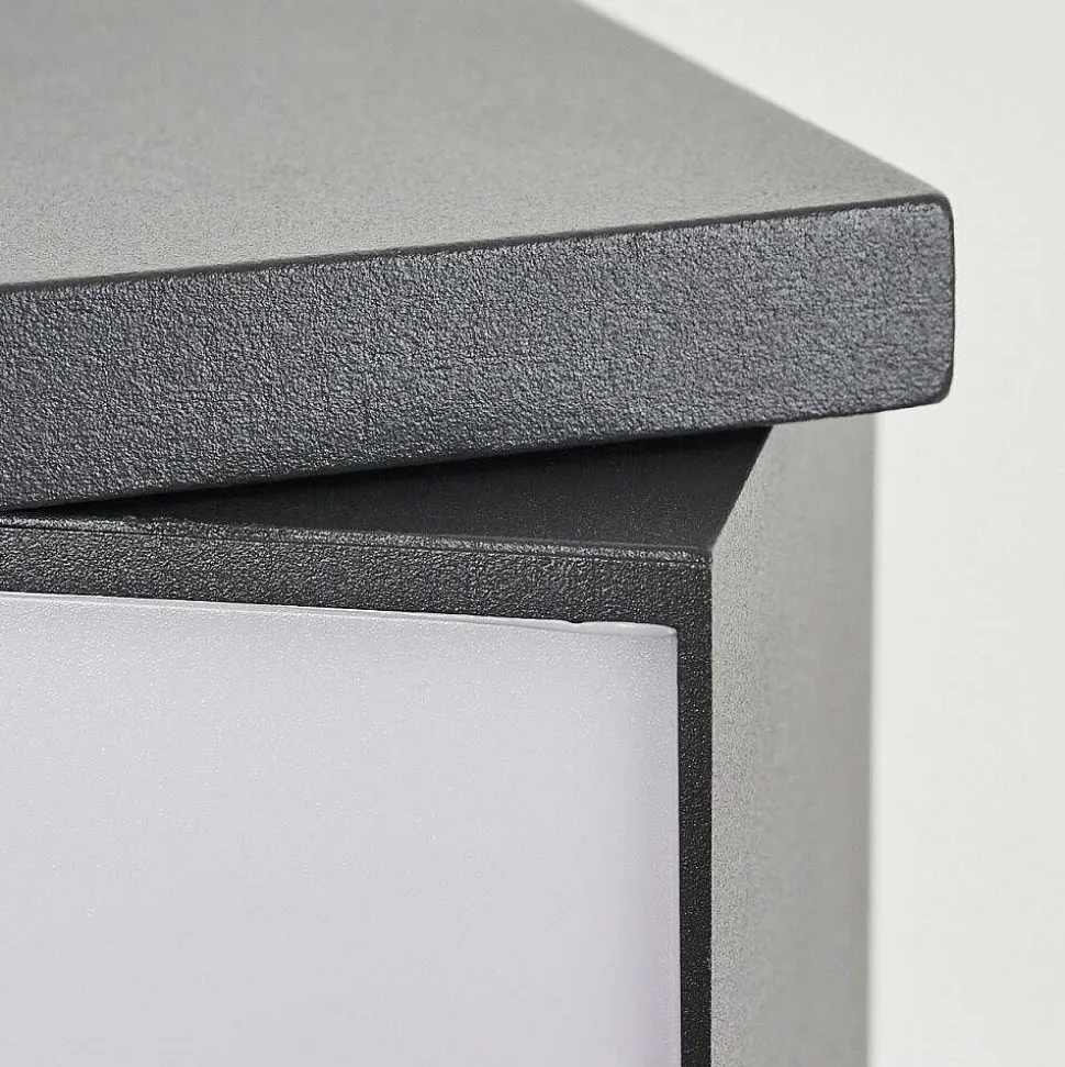 Applique Murale D'Exterieur Swanek Led Anthracite, 1 Lumiere