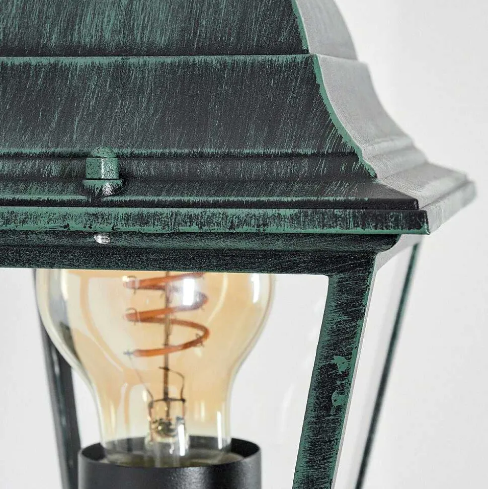 Applique Murale D'Exterieur Naofe Vert, Noir, 1 Lumiere, Detecteur De Mouvement