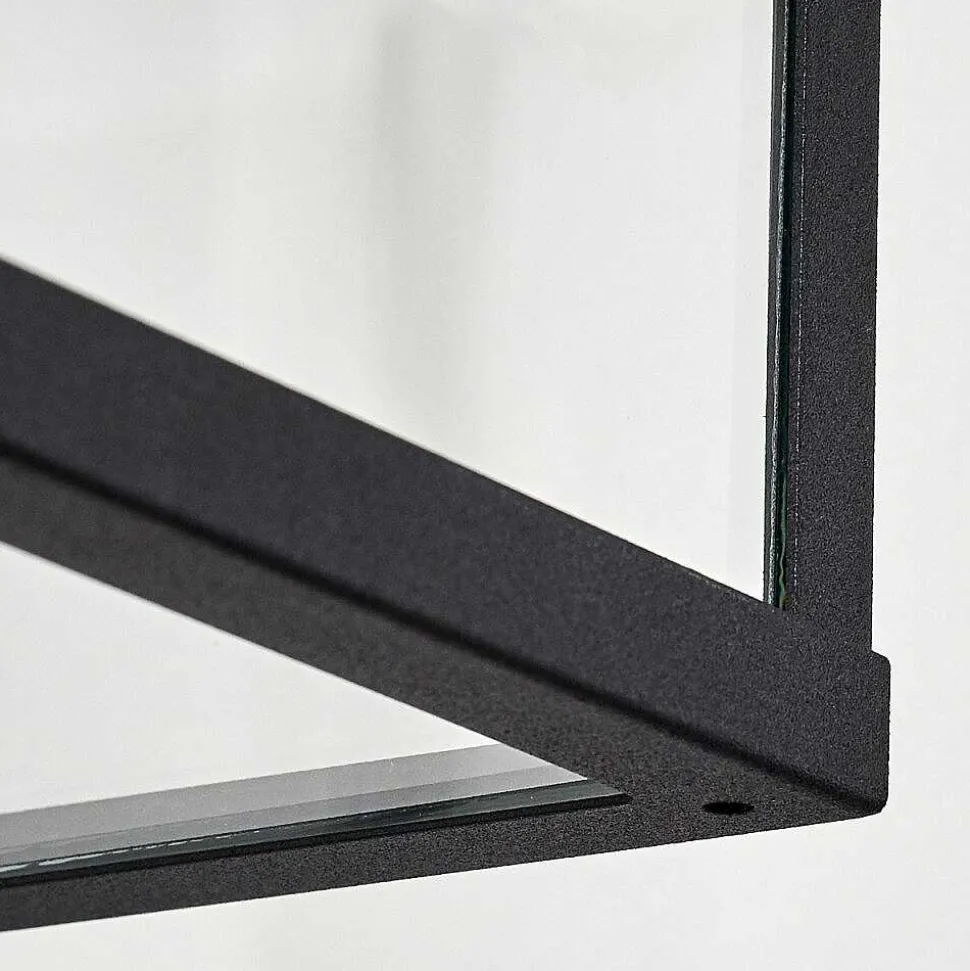 Applique Murale D'Exterieur Tieva Noir, 1 Lumiere