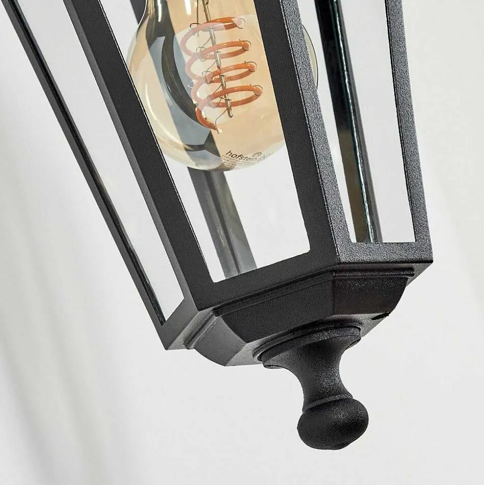 Applique Murale D'Exterieur Loria Noir, 1 Lumiere