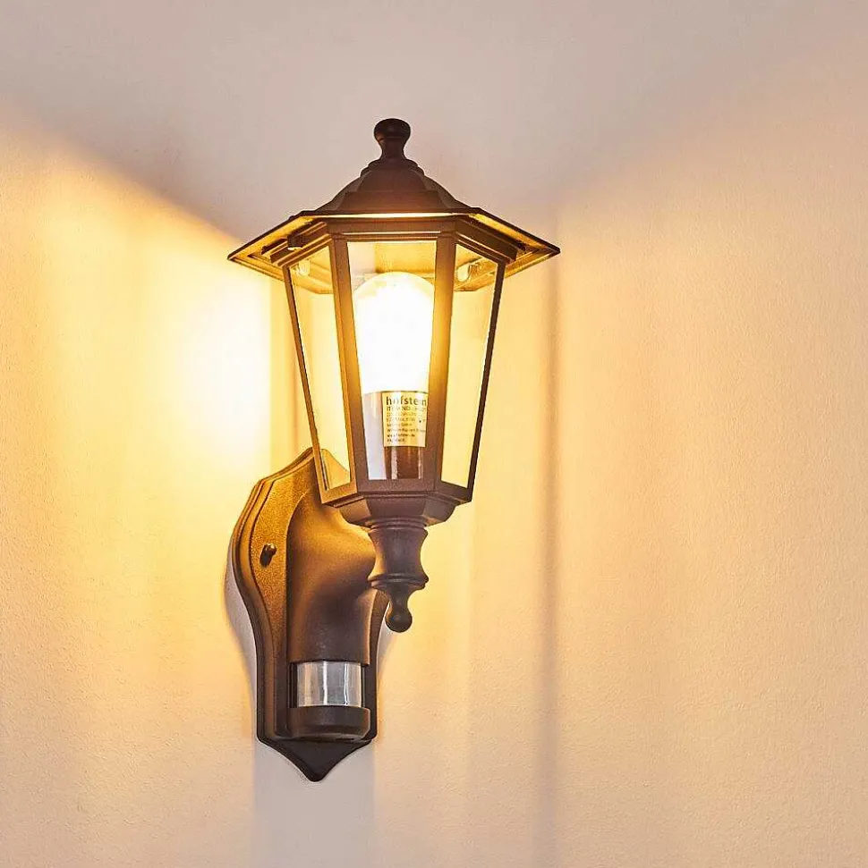 Applique Murale D'Exterieur Loria Noir, 1 Lumiere