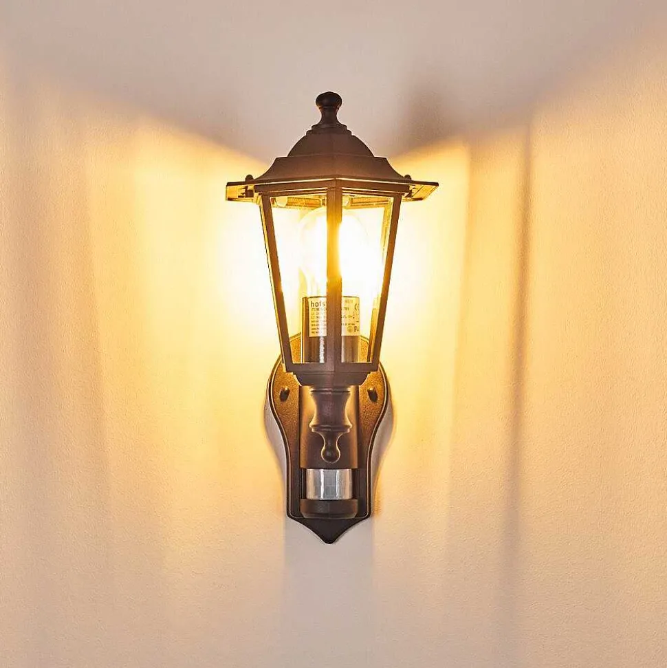 Applique Murale D'Exterieur Loria Noir, 1 Lumiere