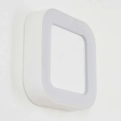 Applique Murale D'Exterieur Paleroo Led Blanc, 1 Lumiere