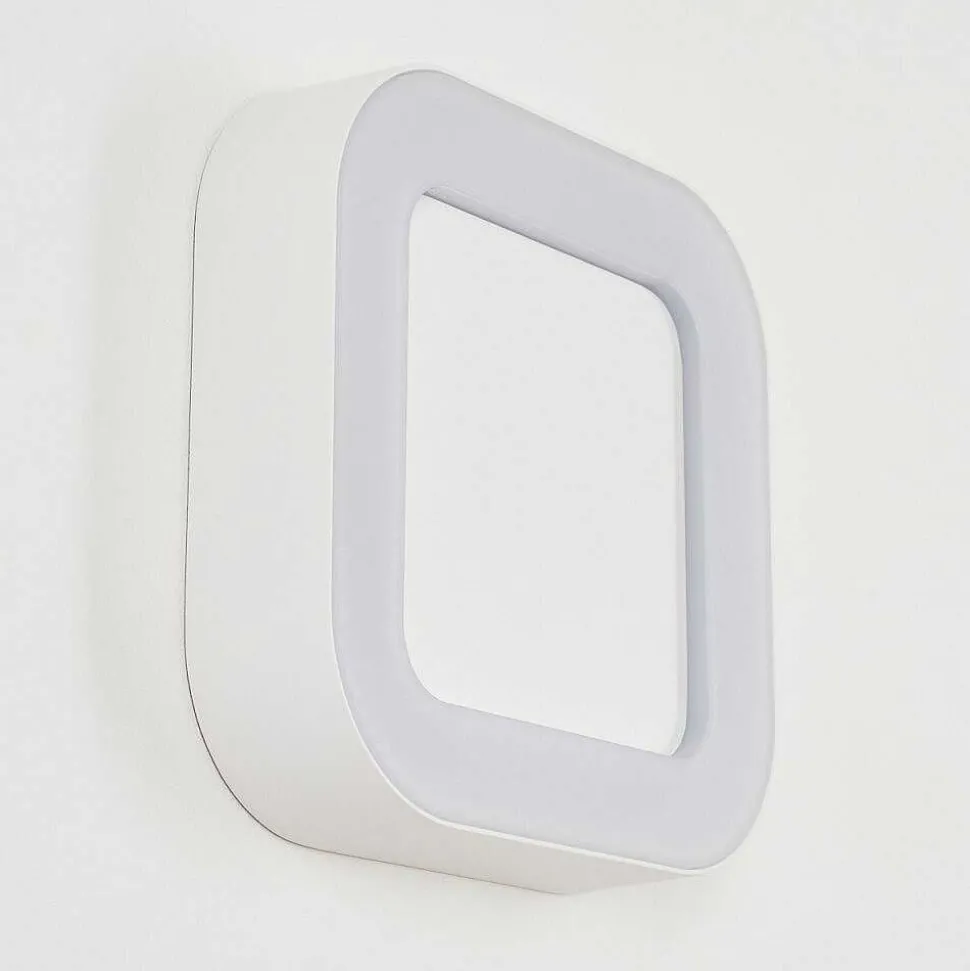 Applique Murale D'Exterieur Paleroo Led Blanc, 1 Lumiere