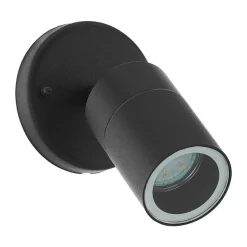 Applique Murale D'Exterieur Eglo Stockholm Led Noir, 1 Lumiere