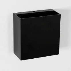 Applique Murale D'Exterieur Spidern Led Noir, 1 Lumiere