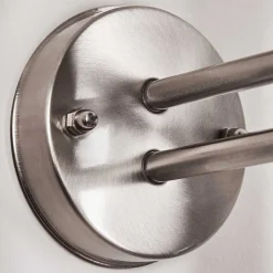 Applique Murale D'Exterieur Napaskiak Nickel Mat, 1 Lumiere, Detecteur De Mouvement