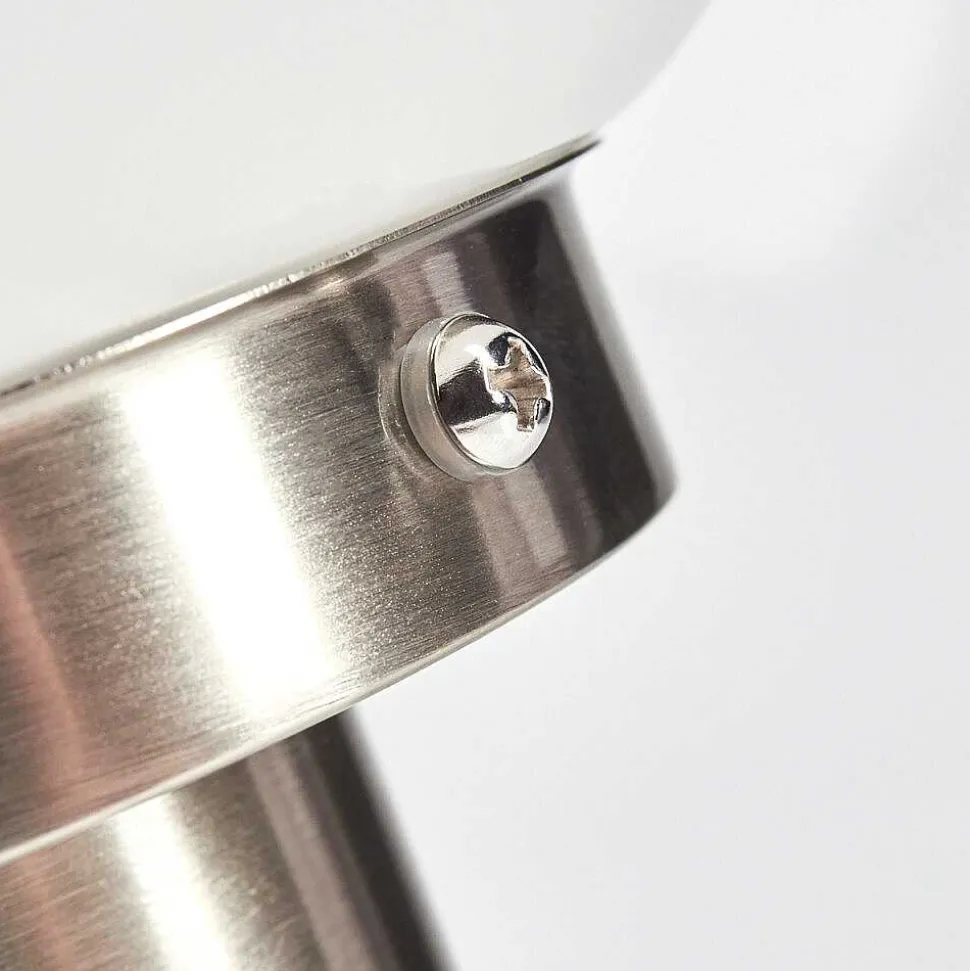 Applique Murale D'Exterieur Napaskiak Nickel Mat, 1 Lumiere, Detecteur De Mouvement