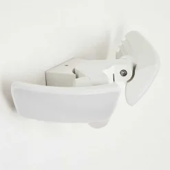 Applique Murale D'Exterieur Carnetin Led Blanc, 2 Lumieres, Detecteur De Mouvement