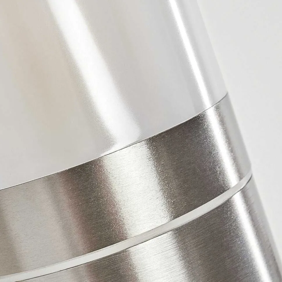 Applique Murale D'Exterieur Tolsona Nickel Mat, 1 Lumiere, Detecteur De Mouvement