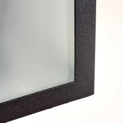 Applique Murale D'Exterieur Hakkas Noir, 1 Lumiere