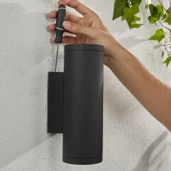 Applique Murale D'Exterieur Philips Hue Ambiance White & Color Appear Led Noir, 2 Lumieres, Changeur De Couleurs