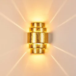 Applique Murale Handan Or, 1 Lumiere