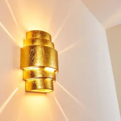 Applique Murale Handan Or, 1 Lumiere