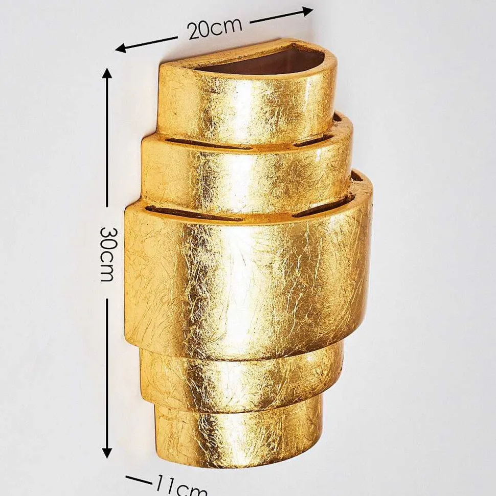 Applique Murale Handan Or, 1 Lumiere