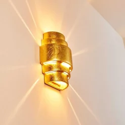 Applique Murale Handan Or, 1 Lumiere