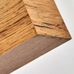 Applique Murale Heimola Brun, Couleur Bois, 1 Lumiere