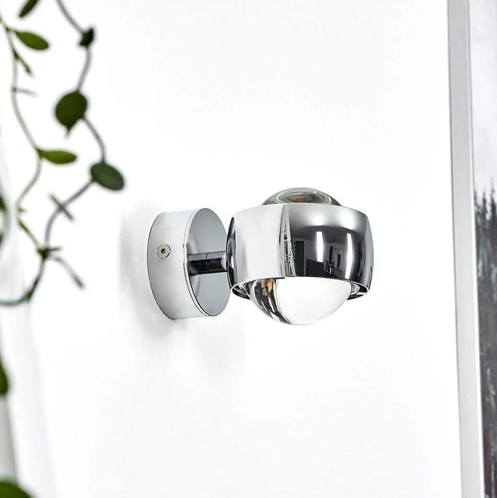 Applique Murale Hofstein Sapri Chrome, 1 Lumiere