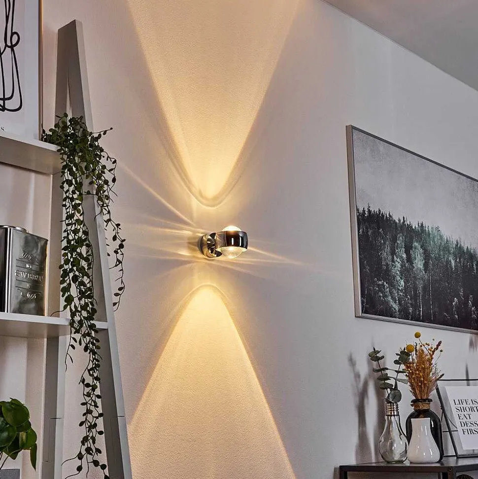 Applique Murale Hofstein Sapri Chrome, 1 Lumiere