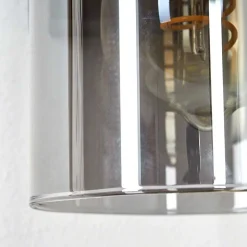 Applique Murale Hunouri Noir, 1 Lumiere