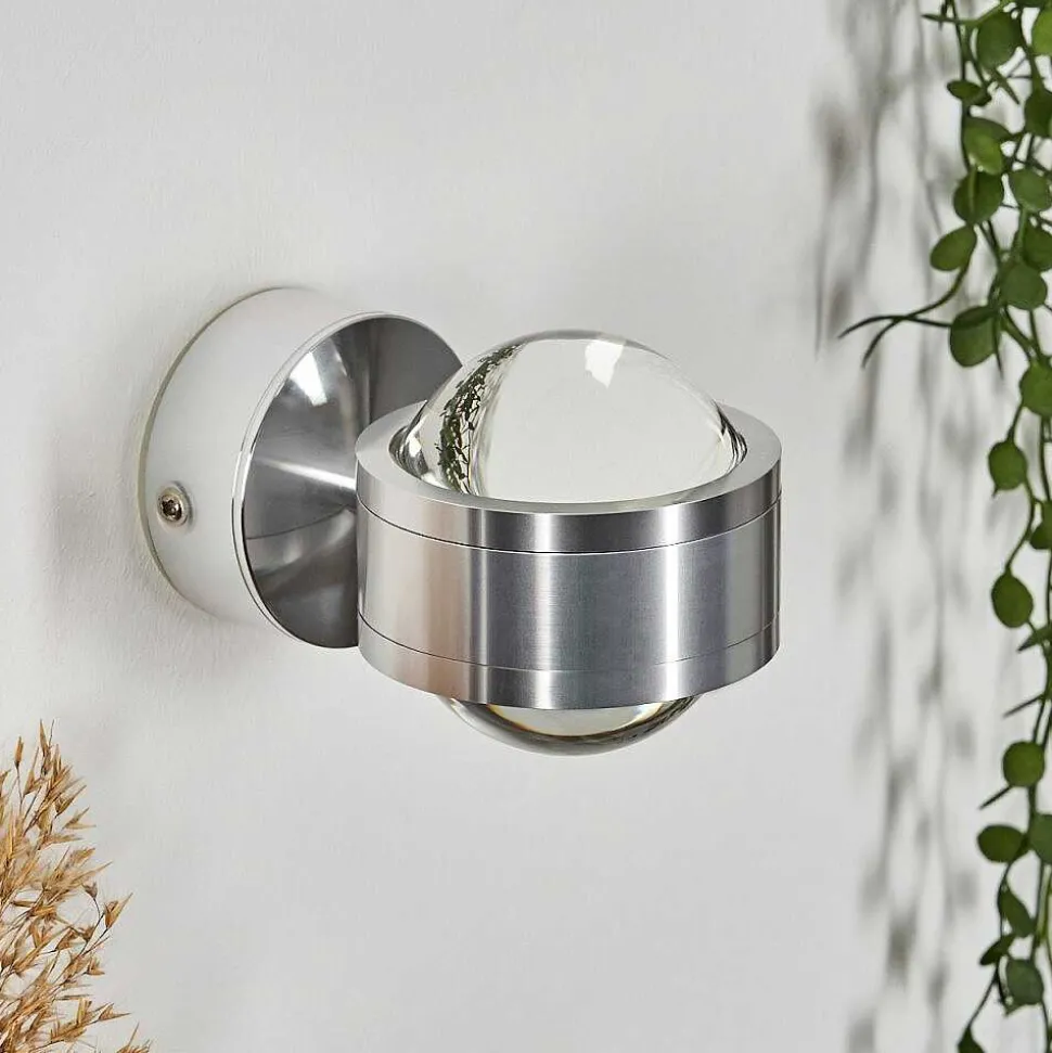 Applique Murale Indore Led Aluminium, 2 Lumieres