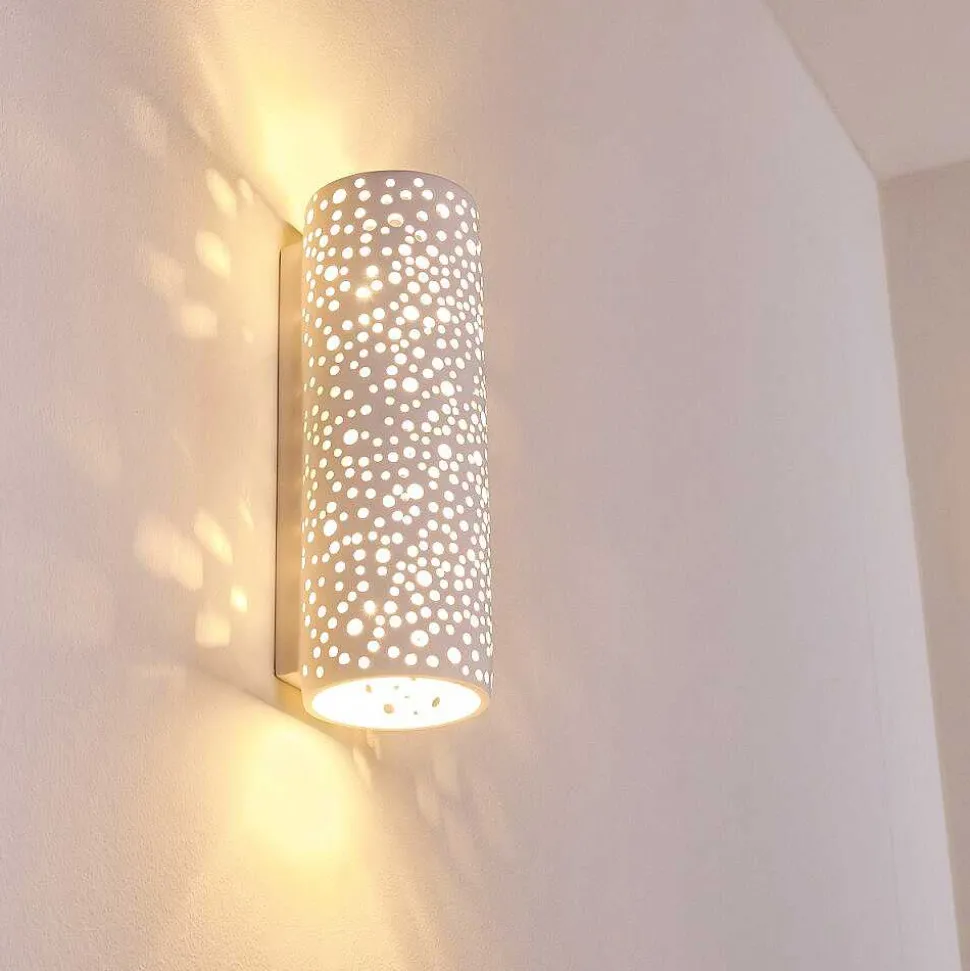 Applique Murale Jabiru Blanc, 2 Lumieres