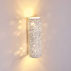 Applique Murale Jabiru Blanc, 2 Lumieres