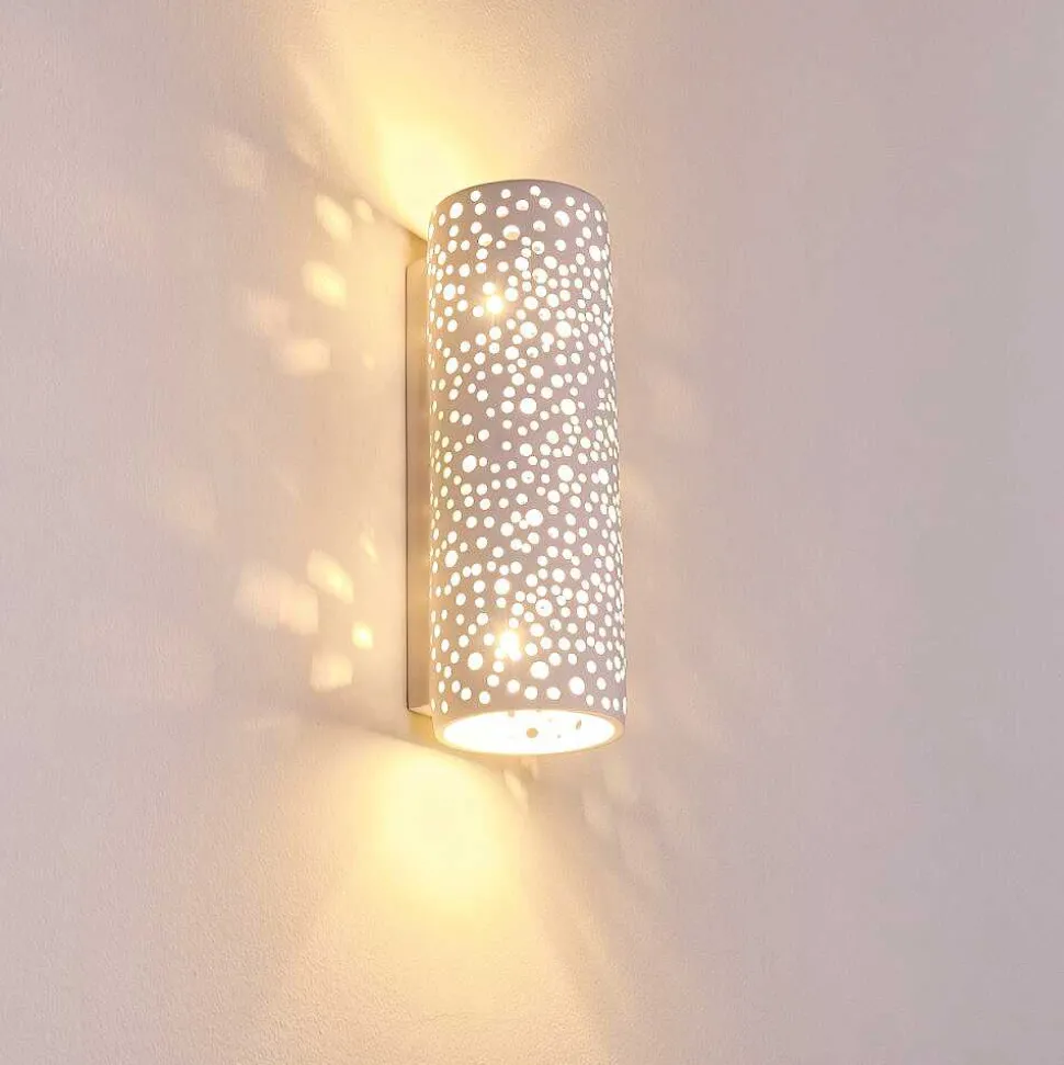 Applique Murale Jabiru Blanc, 2 Lumieres