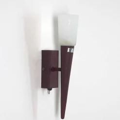 Applique Murale Kundi Rouille, 1 Lumiere