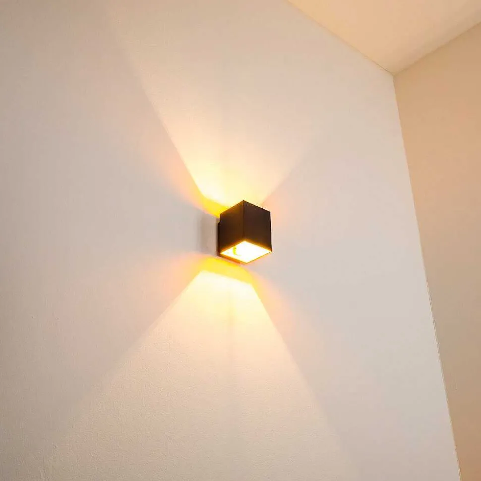 Applique Murale Laforsen Noir Dore, 1 Lumiere