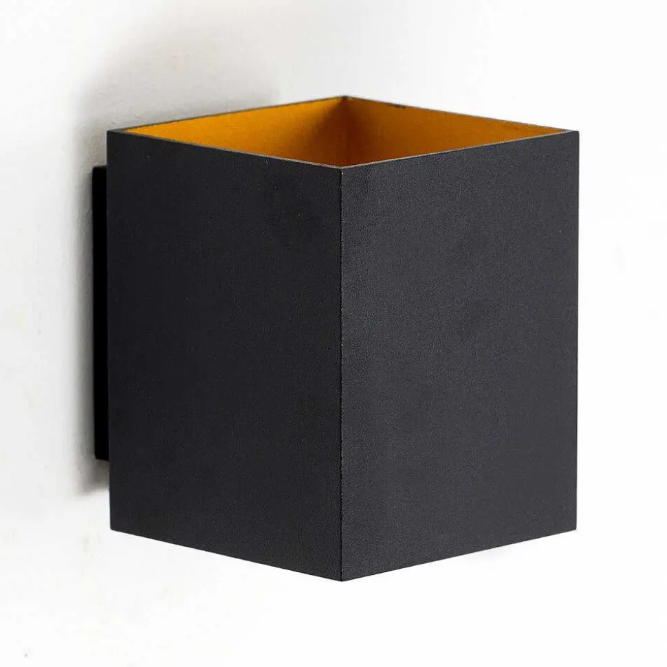 Applique Murale Laforsen Noir Dore, 1 Lumiere