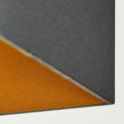 Applique Murale Laforsen Or, Noir, 1 Lumiere