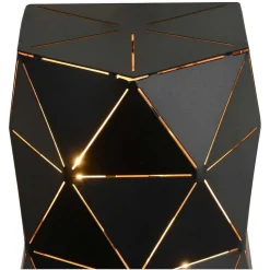 Applique Murale Lucide Otona Noir, 2 Lumieres