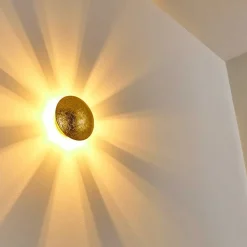 Applique Murale Mezia Or, 1 Lumiere