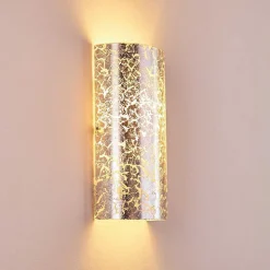 Applique Murale Modica Argente, 1 Lumiere