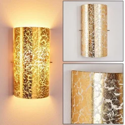 Applique Murale Modica Or, 1 Lumiere